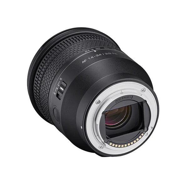 Samyang AF 14-24mm F2.8 Attacco Sony E Garanzia Fowa Italia (Schneider-Kreuznach) Samyang AF 14-24mm F2.8 Attacco Sony E Garanzia Fowa Italia (Schneider-Kreuznach)